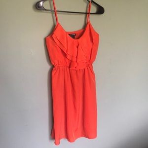 Orange sundress